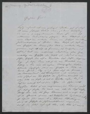 Brief an Franz Espagne : 06.01.1861-07.01.1861