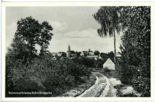 Schmannewitz. Blick auf Schmannewitz