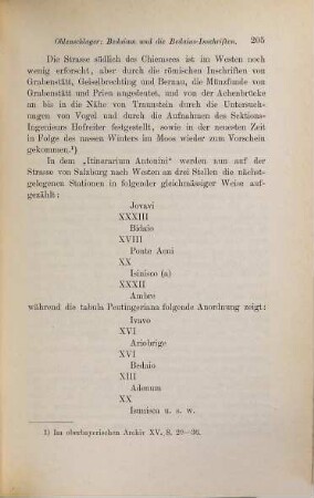 Bedaium und die Bedaius-Inschriften aus Chieming