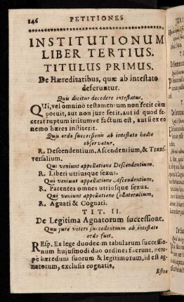 146-173, Institutionum Liber Tertius.