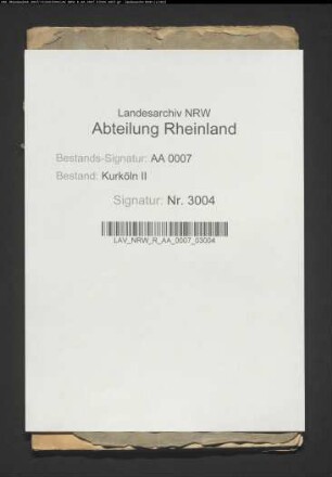 Geheimes Kanzleiprotokoll, Gnadensachen