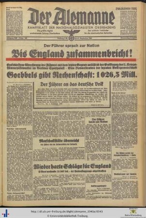 05.09.1940 (Donnerstag-Ausgabe)