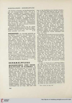 Denkmalpflege