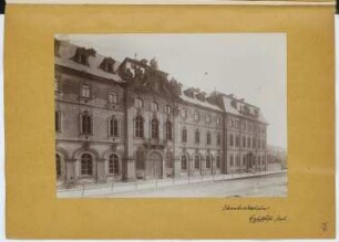 Erzbischöflicher Palst, Koblenz-Ehrenbreitstein: Ansicht (aus: Skizzen- und Fotoalbum 11)