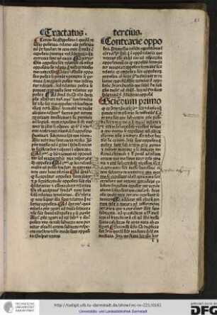 Sciendum primo quod quia contraria et privative opposita sunt relativa...