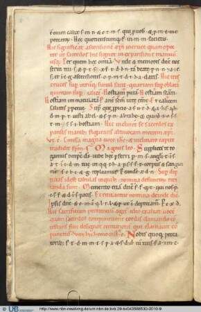 Micrologus de ecclesiasticis observationibus - UER MS 152