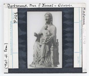 Dortmund: Museum für Kunst und Gewerbe, Madonna, um 1240