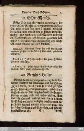 42. Gerichts-Halter.