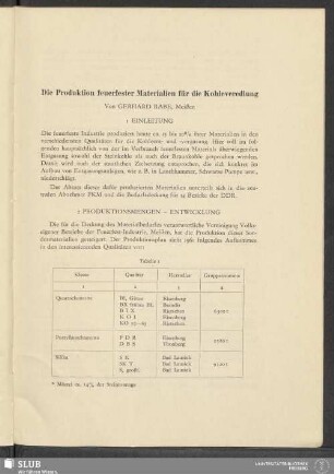 Die Produktion feuerfester Materialien für die Kohleveredelung