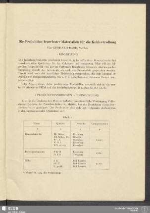 Die Produktion feuerfester Materialien für die Kohleveredelung