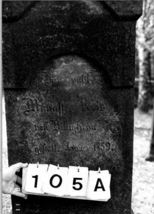 Grabstein 105A