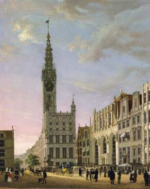 Das Rathaus in Danzig
