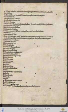 Besitzvermerk des Collegium Sapientiae.
