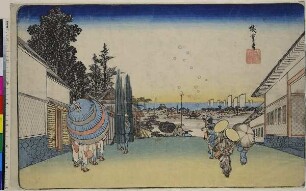 Ansicht von Kasumigaseki, aus der Serie: Berühmte Orte der Osthauptstadt