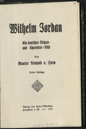 Wilhelm Jordan