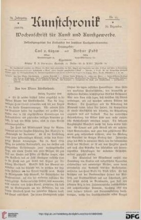 Heft 11 (20. Dezember 1888)
