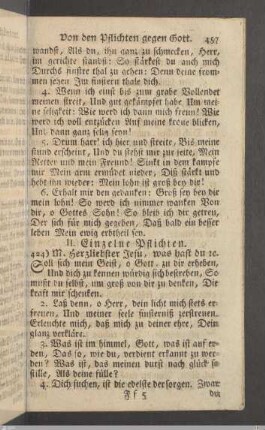 II. Einzelne Pflichten.