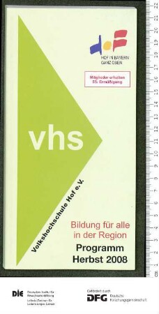 Programm 2. Semester 2008