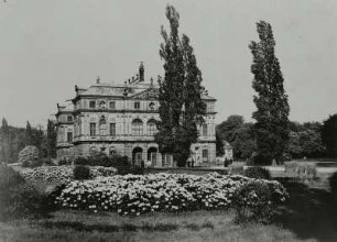 Dresden-Altstadt. Palais im Großen Garten (1678/1683; J. G. Starcke). Ansicht von Südwest