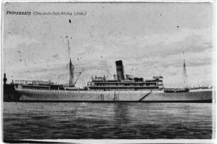 Prinzessin (1906), DOAL.- Deutsche Ost-Afrika-Linie, Deutsche Afrika-Linien GmbH & Co. KG, Hamburg