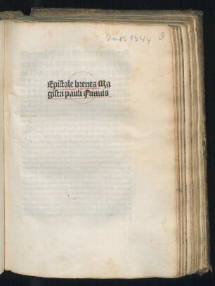 Epistolae breves