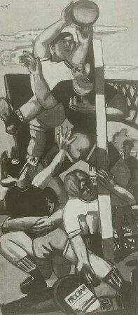Die Rugbyspieler
