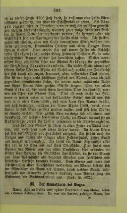 80. Der Mäusethurm bei Bingen