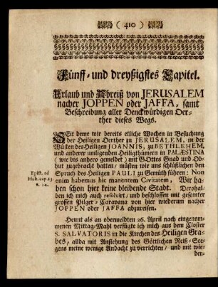 Fünff- und dreyßigstes Capitel.