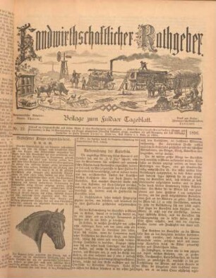 22: Beilage vom Montag, 19. Oktober 1896