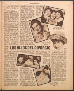 Los hijos del divorcio