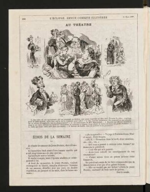 Au théâtre