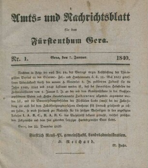 7. Januar-29. December = Nr. 1-52