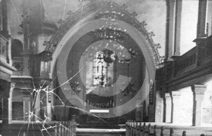 Langhaus und Chor der Kirche Sotaga/Lais