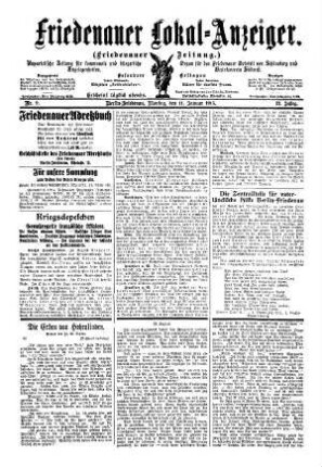 Nr. 9, 11.01.1915