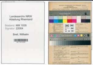 Entnazifizierung Wilhelm Breil , geb. 29.07.1900 (Gastwirt)