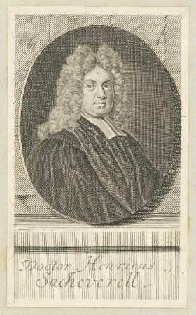 Bildnis des Henricus Sacheverell