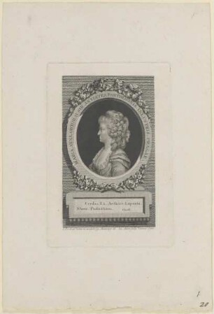 Bildnis der Maria Anna