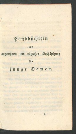 Erstes Kapitel. Vom Nähen und Zuschneiden der Wäsche.