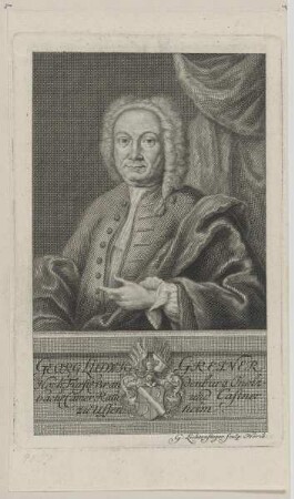Bildnis des Georg Ludwig Geiner