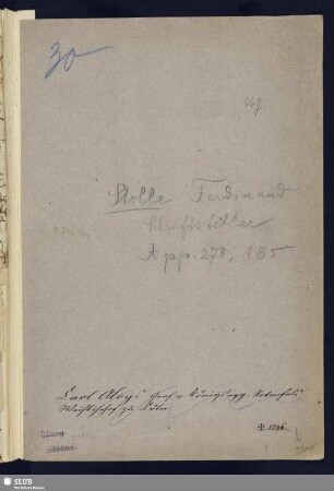 185. Stolle, Ferdinand