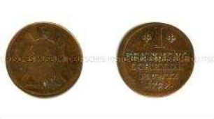 Braunschweig-Lüneburg, 1 Pfennig
