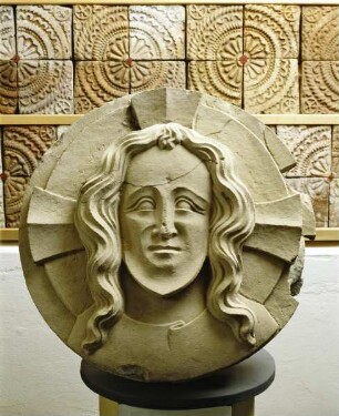 Schlussstein mit Vera Icon