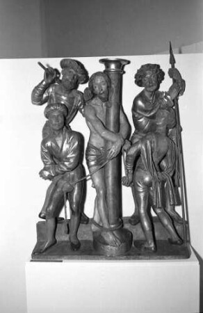 Freiburg: Augustinermuseum, Passion Christi, Geisselung, aus ehemaliger Abtei Petershausen bei Konstanz