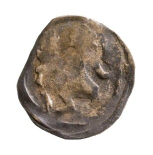 Münze, Pfennig, um 1360 (1323-1373)