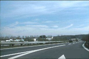Ausfahrt aus Tangente (Nürtingen Richtung München)