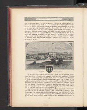 Hadersleben von Süden gesehen.