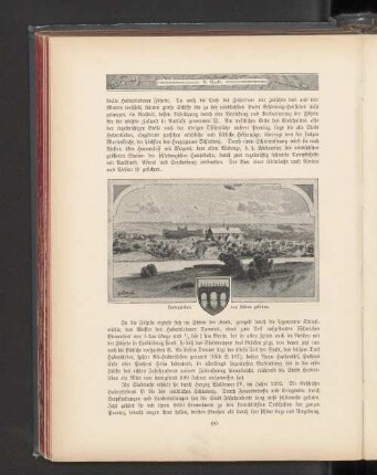 Hadersleben von Süden gesehen.