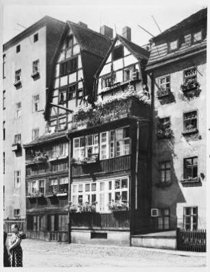 Breslau (Wroclaw), Stadtviertel Weißgerberohle, Weißgerbergasse, alte Gerberhäuser