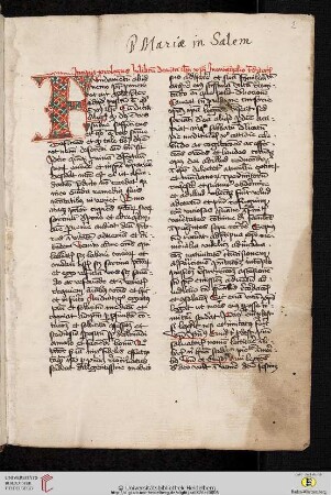 [Ludolphus de Saxonia OCart:] De vita Jesu Christi, pars I (cap.1-92)