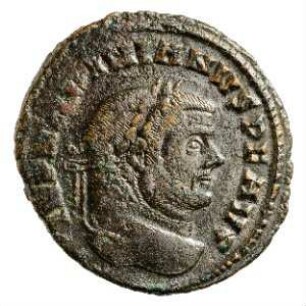 Münze, Follis, 298 - 303 n. Chr.